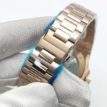 Men's Automatic Watch with Turquoise Dial - Rose Gold Case & Bracelet(Three Colors Available) - Image 12