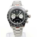 Men's Automatic Chronograph Watch with Tachymeter Bezel(5 Colors Available) - Image 10