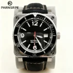 Men's Automatic Watch Leather Strap (5 Color Options)