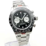 Men's Chronograph Watch with Tachymeter Bezel - Image 4