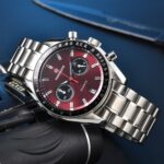 Crimson Gradient Chronograph Watch - Image 6