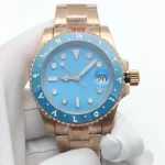 Luxury Blue Dial Automatic Watch - Image 6