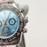 Men's Luxury Chronograph – "Ice Blue" Ceramic Bezel - Image 4