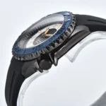 Men's Automatic Dive Watch with Blue Bezel - Image 4