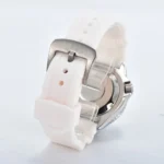 Men's Automatic Watch - White Dial and Blue Camo Bezel - Image 6