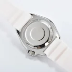 Men's Automatic Watch - White Dial and Blue Camo Bezel - Image 5