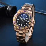 Rose Gold Diver Watch - Image 8
