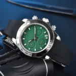 Luxury Rose Gold Chronograph Watch - Image 4