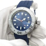 Ocean Master Diver: Automatic Men's Watch with Blue Sunburst Dial(Four Colors Available) - Image 6