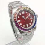 Men's Automatic Watch with Rainbow Bezel(2 Colors Available) - Image 4