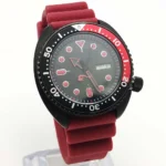 Automatic Diver Watch - Red & Black Bezel - Image 4