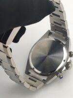 Bold Chronograph Watch – Cartoon Dial & Stainless Steel Design - Image 3