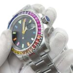 Men's Rainbow Bezel Automatic Watch - Image 6