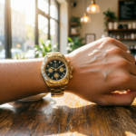 Men's VK63 Gold Quartz Watch - Image 11