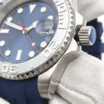 Ocean Master Diver: Automatic Men's Watch with Blue Sunburst Dial(Four Colors Available) - Image 7
