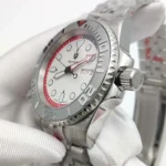 Men's Watch – White Dial, Red & Black Accents - Image 5