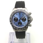 Blue Dial with Black Tachymeter Bezel Watch