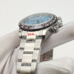 Men's Luxury Chronograph – "Ice Blue" Ceramic Bezel - Image 6