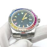 Men's Rainbow Bezel Automatic Watch - Image 7