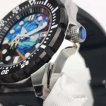Starry Night Ghost Design Diver Watch - Image 6