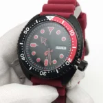 Automatic Diver Watch - Red & Black Bezel - Image 5