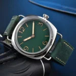 Retro Green Dial Mechanical Watch - Image 7