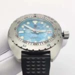 Men's Blue Mosaic Dial Automatic Watch - Image 6