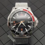Men's Watch with Rotating Bezel and Mesh Band (7 Colors Available)