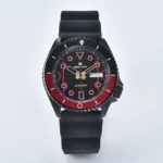 Tactical Diver Watch - Black Dial & Red Accents