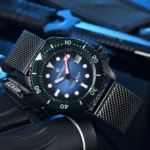 GMT-Master Automatic Watch - Blue Dial & Green Bezel - Image 7