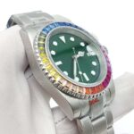 Luxury Rainbow Gemstone Diver Watch - Image 5