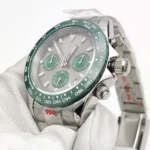 Men's Automatic Chronograph Watch - Green Bezel & Dial - Image 7