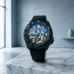 Unleash the Beast: Skeleton Diver Automatic Watch - Image 8