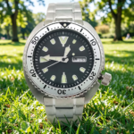 Men's Black Dial Automatic Watch - Image 12