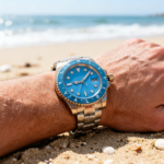 Luxury Blue Dial Automatic Watch - Image 2