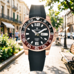 "Root Beer" Edition on Rubber Strap Watch - Image 7