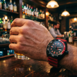 Automatic Diver Watch - Red & Black Bezel - Image 2