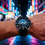 Starry Night Ghost Design Diver Watch - Image 2