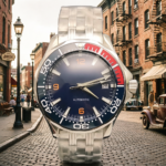 Men's Automatic Watch with Colorful Bezel (7 Colors Available) - Image 4
