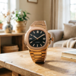 Men's Automatic Watch with Turquoise Dial - Rose Gold Case & Bracelet(Three Colors Available) - Image 18