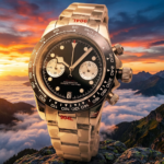 Men's Chronograph Watch with Tachymeter Bezel - Image 8