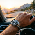 Men's Chronograph Watch with Tachymeter Bezel - Image 2