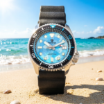 Automatic Dive Watch with Mother-of-Pearl Dial - Image 9