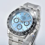 Men's Chronograph Watch- Stainless Steel Case & Bracelet(Three Colors Available) - Image 4