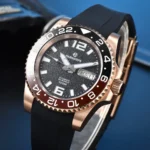 "Root Beer" Edition on Rubber Strap Watch - Image 6