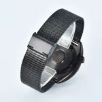 Men's Automatic Diving Watch with Gradient Dial and Mesh Strap - Image 6