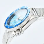 The Azure Tide: Ice Blue Professional Diver - Image 3