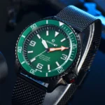 NH36A Emerald Green Waterproof Watch - Image 2