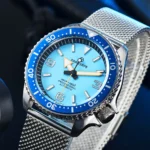The Azure Tide: Ice Blue Professional Diver - Image 2