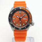 NH36 Orange Dial Diver Watch